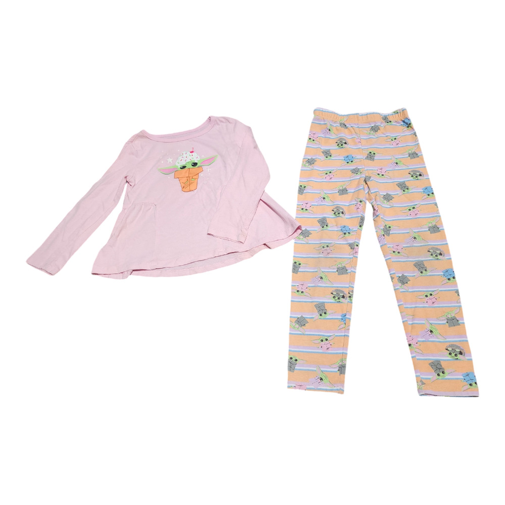 Star Wars Baby Yoda Grogru 2pc Girl Outfit 5